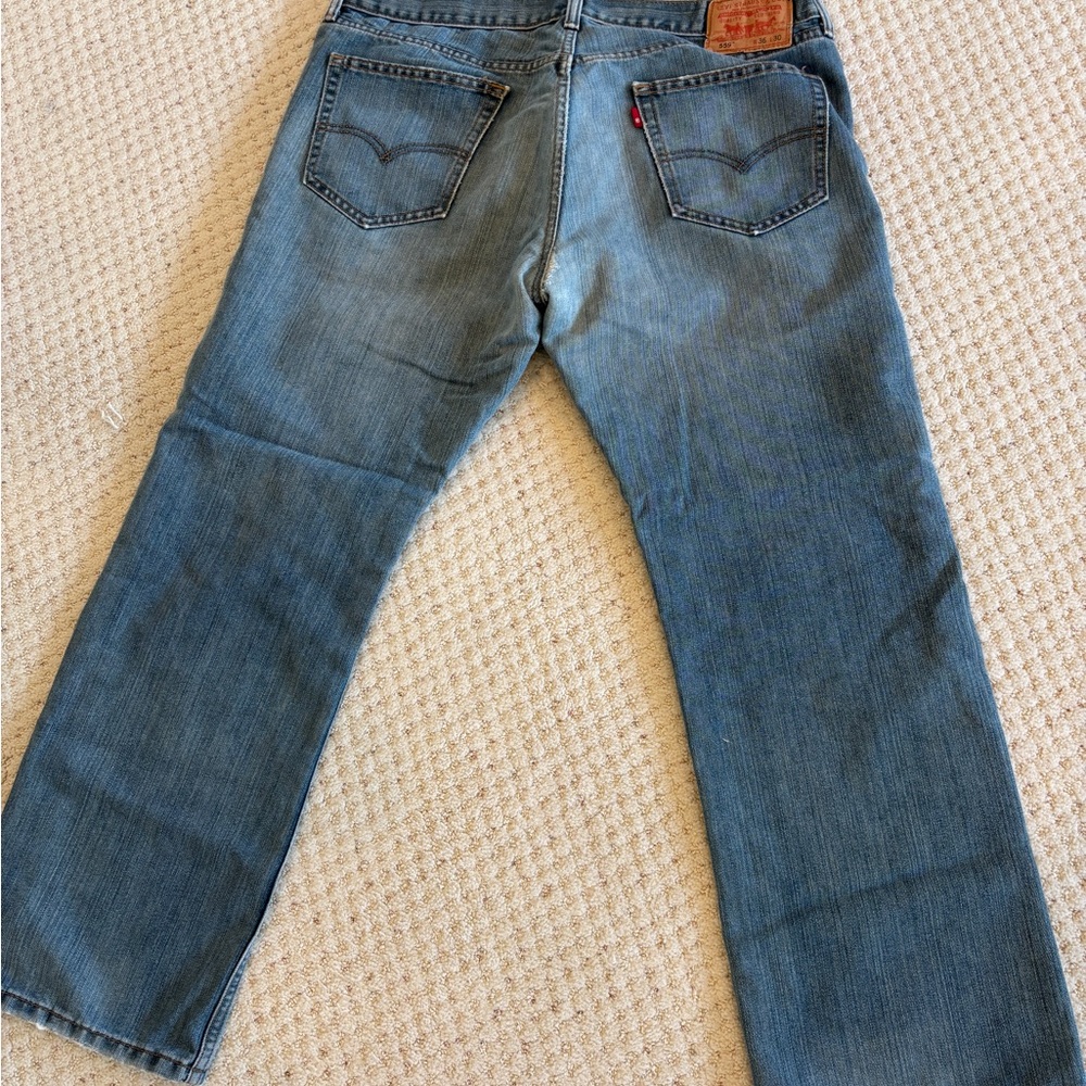 Levi's Medium Blue Men's Straight Jeans